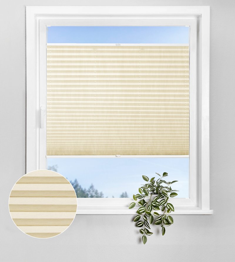 Verdunklungsplissee Beispiel