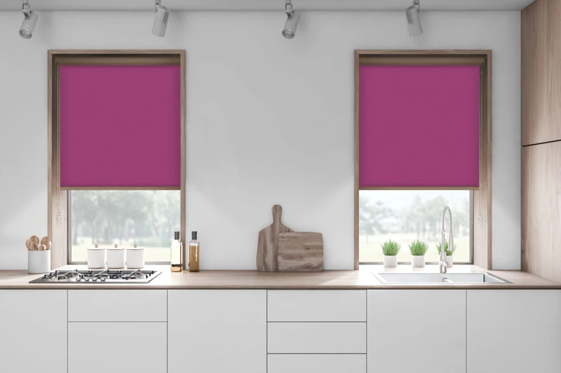 White kitchen countertops in loft room