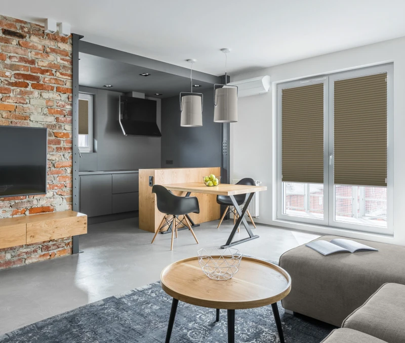 Apartment with open kitchen