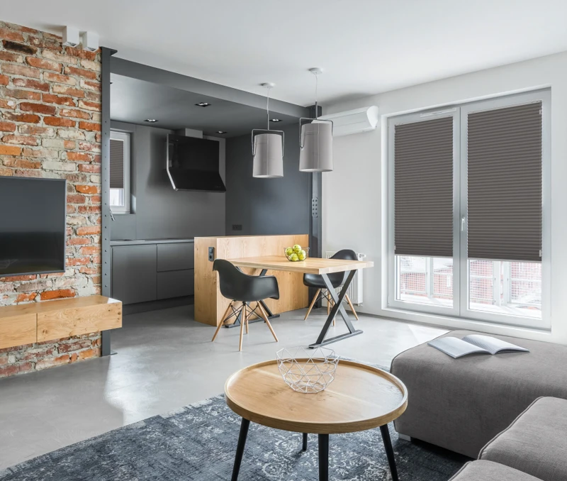 Apartment with open kitchen